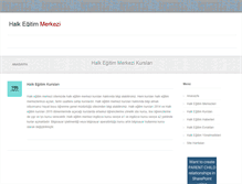Tablet Screenshot of halkegitimmerkezi.org